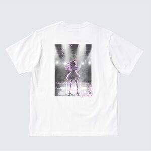 UNIQLO WHITE OSHI NO KO- Graphic Short Sleeve Tee